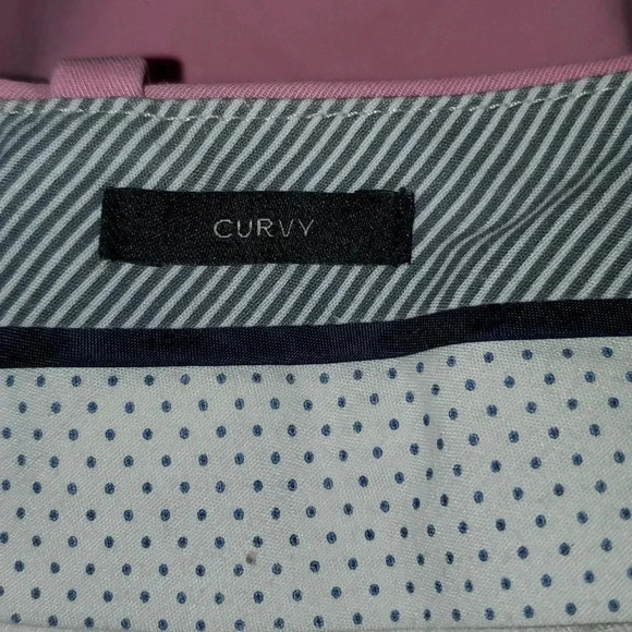 Talbots Womens Curvy Fit Pink Flat Front Size 6 - Picture 10 of 14